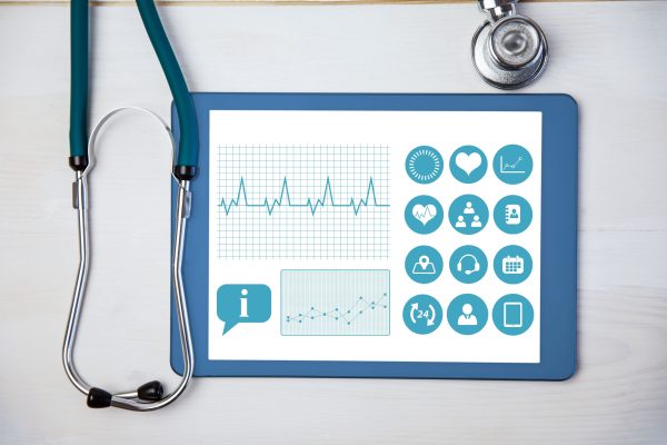 tablet-medical-application-stethoscope